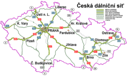 mautpflichtige Straßen in Tschechien